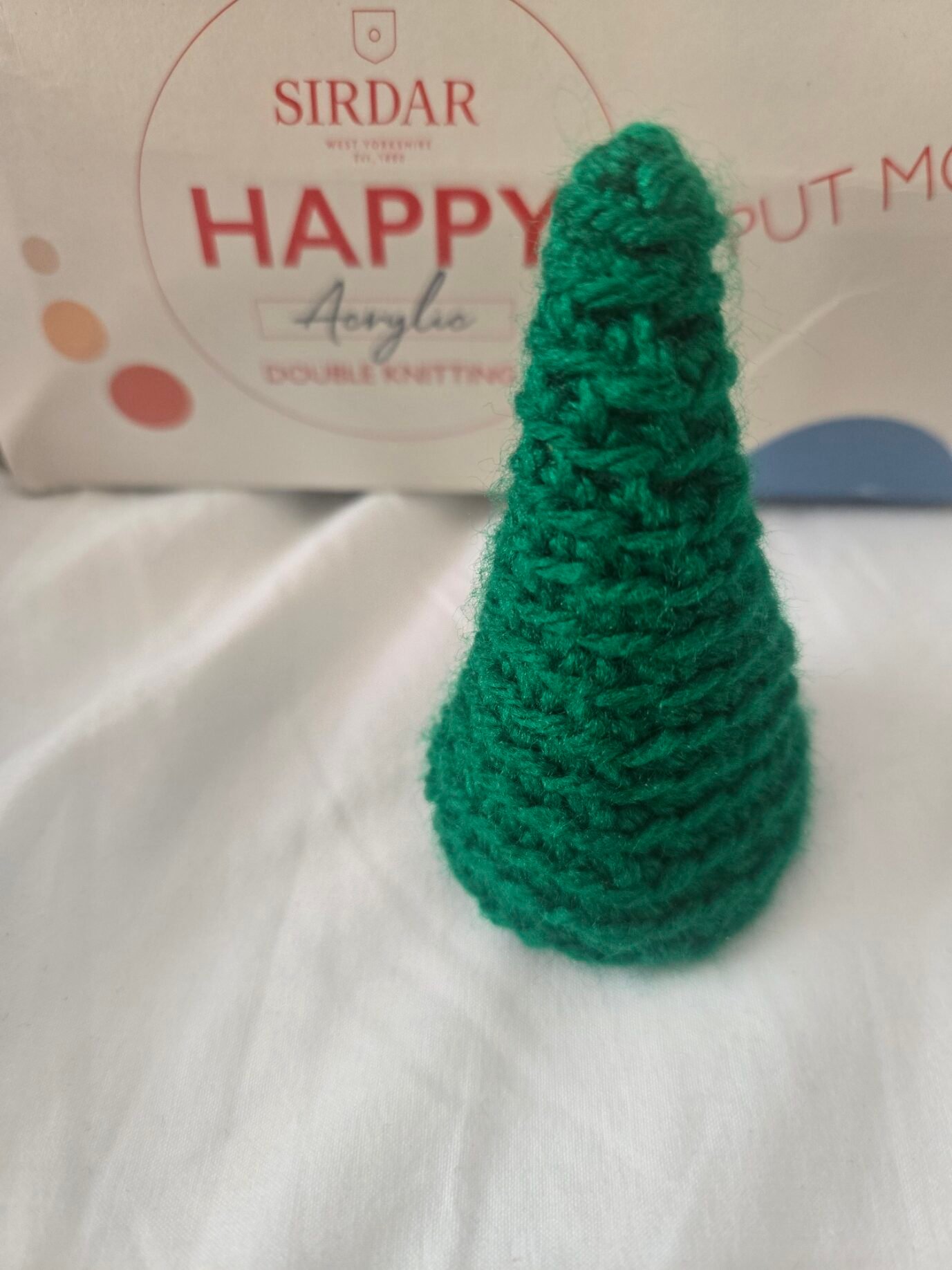 How to Crochet a Mini Ruffle Christmas Tree 🎄 Easy Holiday Amigurumi! - Image 4